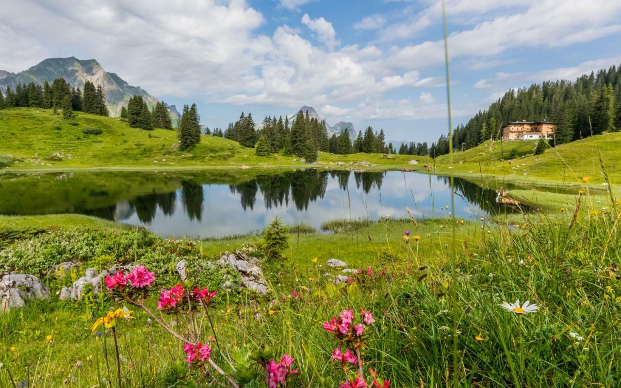 Alpenappartement Bergkönig Warth  Kültér fotó